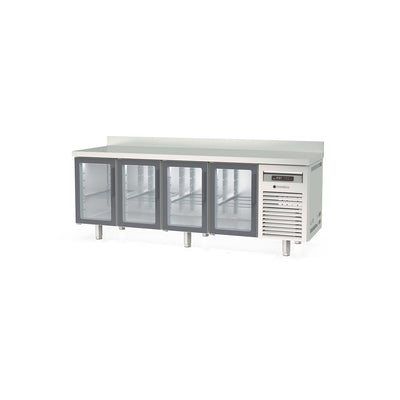 CORECO Meuble 700 positif - 4 portes vitrées - vue avant