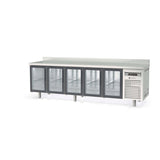 CORECO Meuble 700 positif - 5 portes vitrées - vue avant
