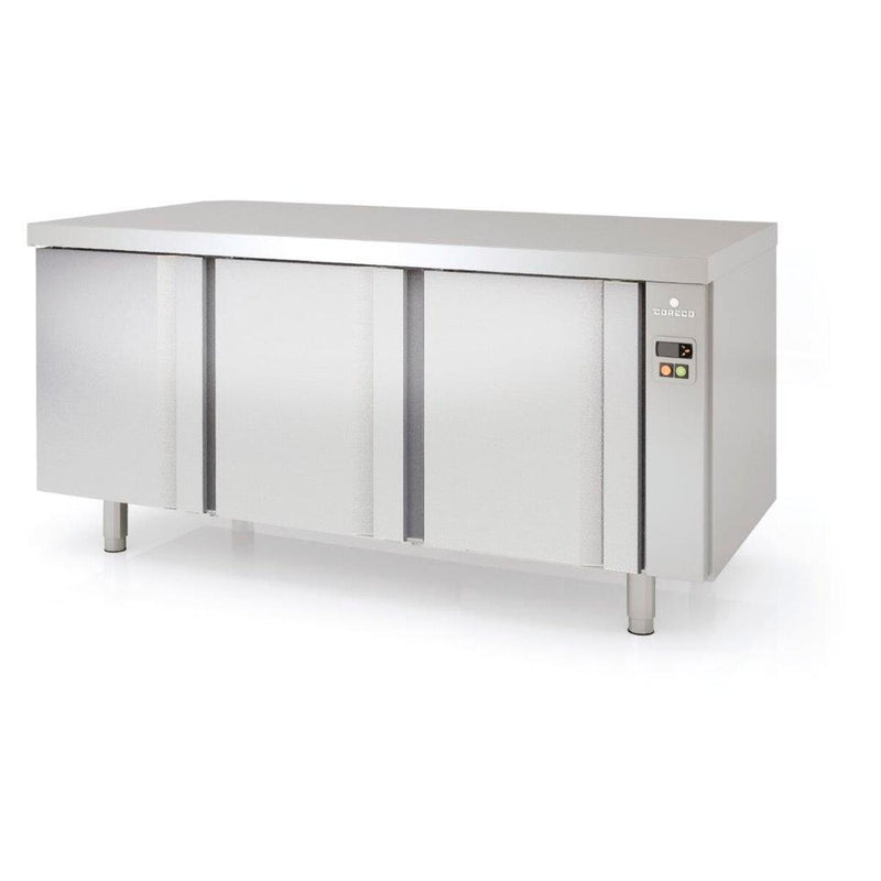 CORECO Meuble 800 négatif grp à distance 3 portes pleines - vue avant