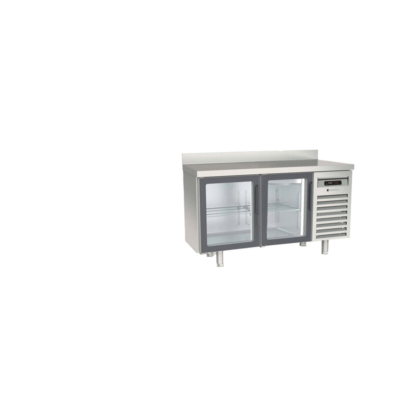 CORECO Meuble 600 positif - 2 portes vitrées - vue avant