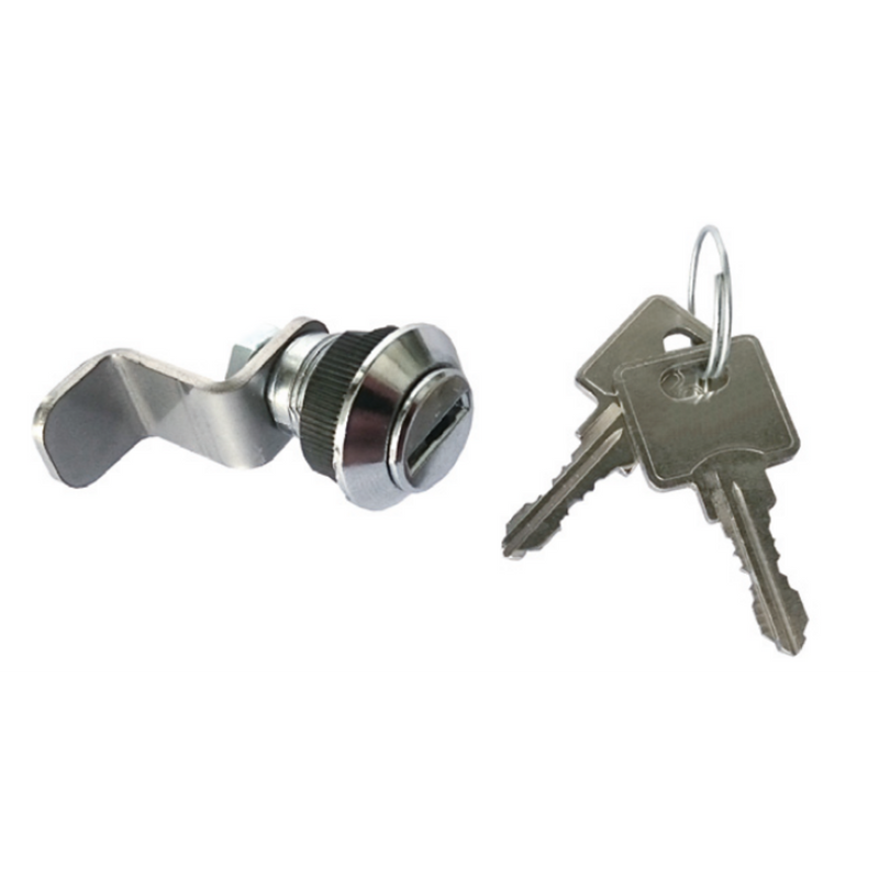 ERATOS Serrure pour tiroir ou meuble neutre inox - vue avant