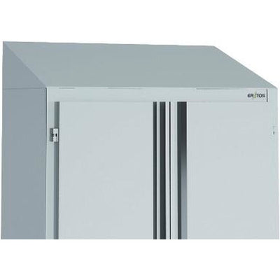 ERATOS Option toit incliné pour armoires inox - vue avant