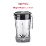 WARING Blender de bar MX - à clavier électronique avec timer - avec bol copolyester de 1,4L - fiche technique