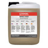 CODIGEL Agent de rinçage finition brillant à base acide pour fours autonettoyants - Conditionnement: bidon de 10KG - vue avant