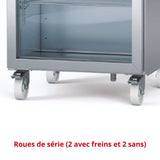 CORECO Meuble froid haut rendement 2 portes vitrées - vue intérieure