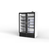 CORECO Armoire minimarket positive 2 portes - vue intérieure