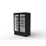 CORECO Armoire minimarket positive 2 portes - vue intérieure