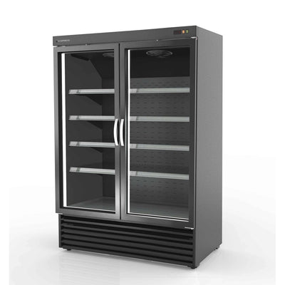 CORECO Armoire minimarket positive 2 portes - vue avant