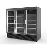CORECO Armoire minimarket positive 3 portes - vue intérieure
