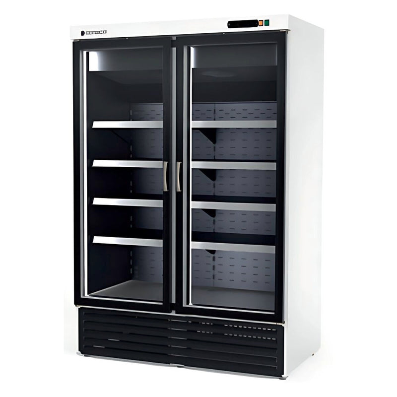 CORECO Armoire minimarket positive 2 portes - vue avant