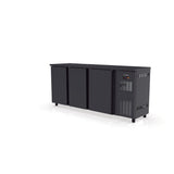 CORECO Arrière-bar positif H.820 3 p. pleines battantes - vue intérieure