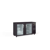 CORECO Arrière-bar positif H.820 2 p. vitrées battantes - vue avant