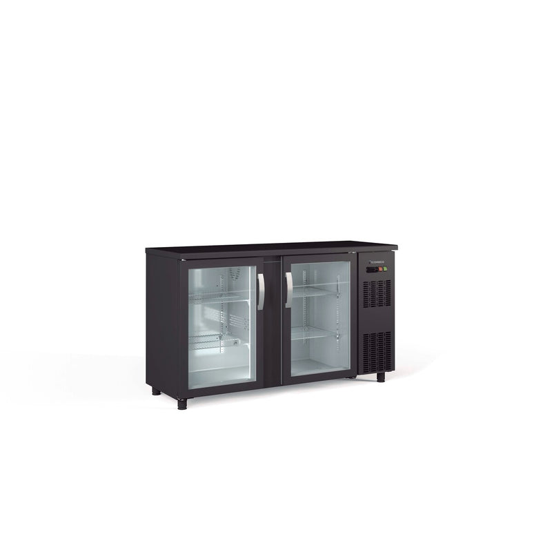 CORECO Arrière-bar positif H.820 2 p. vitrées battantes - vue avant