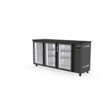 CORECO Arrière-bar positif s/gpe 3 p. vitrées battantes - vue avant