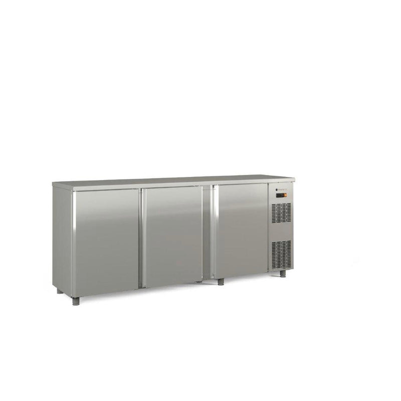 CORECO Arrière-bar positif H.820 4 p. pleines battantes - vue avant
