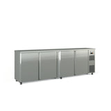 CORECO Arrière-bar positif H.820 4 p. pleines battantes - vue avant