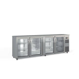 CORECO Arrière-bar positif H.820 4 p. vitrées battantes - vue avant
