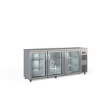 CORECO Arrière-bar positif H.820 3 p. vitrées battantes - vue avant