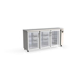 CORECO Arrière-bar positif s/gpe 3 p. vitrées battantes - vue avant