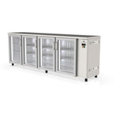 CORECO Arrière-bar positif s/gpe 4 p. vitrées battantes - vue avant