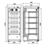 MARECOS Armoire à vin mono-température - Gamme Exclusive - vue intérieure