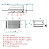 FM Toaster à convoyeur - fiche technique