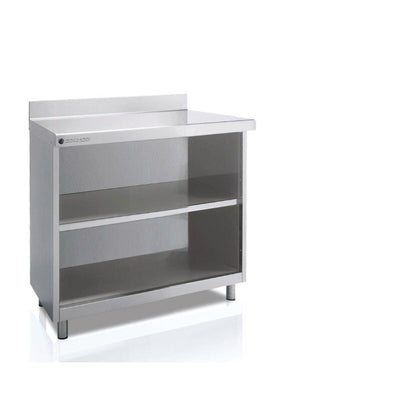 CORECO Meuble neutre arrière-bar avec étagère - vue avant