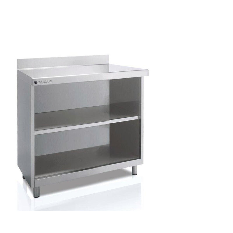 CORECO Meuble neutre arrière-bar avec étagère - vue avant
