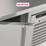 CORECO Meuble 800 positif - 3 portes vitrées - fiche technique
