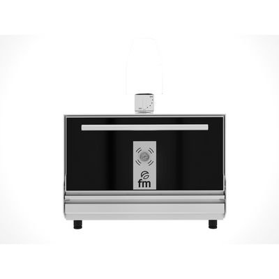 FM Four à braises intérieur inox - vue avant