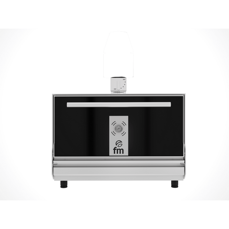 FM Four à braises intérieur inox - vue avant