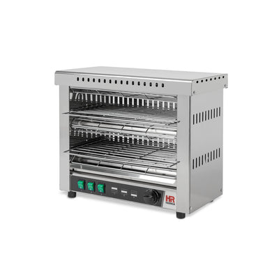 HR FAINCA Grille pain double  avec minuterie - vue avant