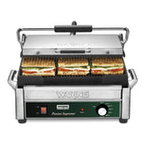 WARING Panini grille contact fonte - vue intérieure