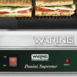 WARING Panini grille contact fonte - détail produit