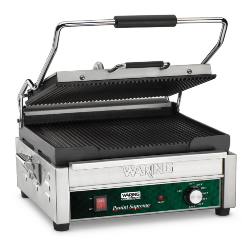 WARING Panini grille contact fonte - vue avant
