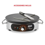 WARING Crêpière traditionnelle électrique - fiche technique